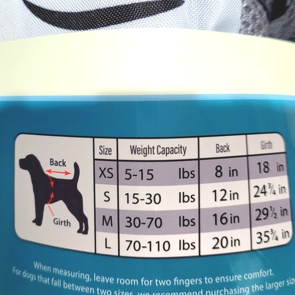 Shark Flotation Vest for Dogs - Small - Picture 3 of 3